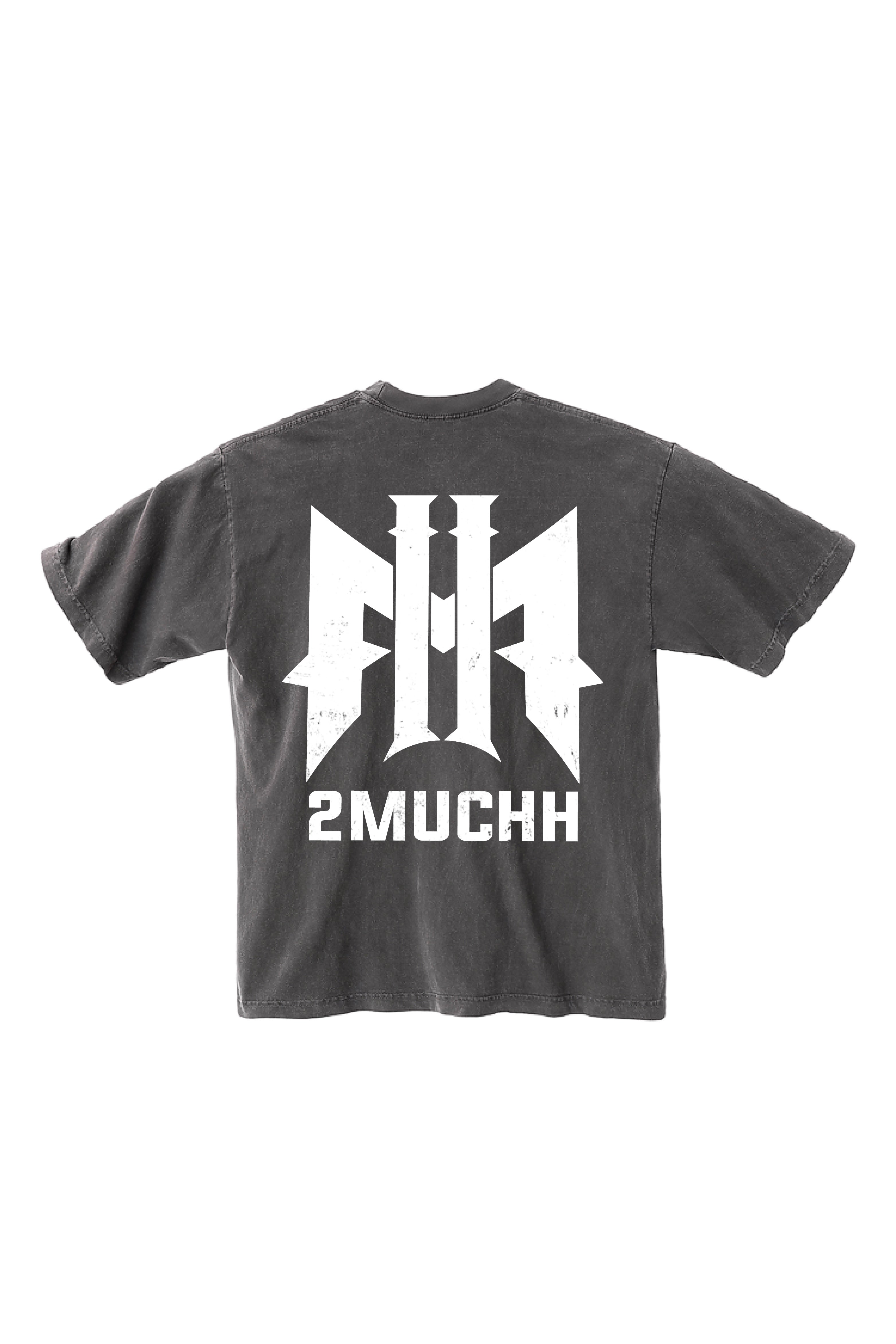 2MUCHH "RELENTLESS" VINTAGE TEE