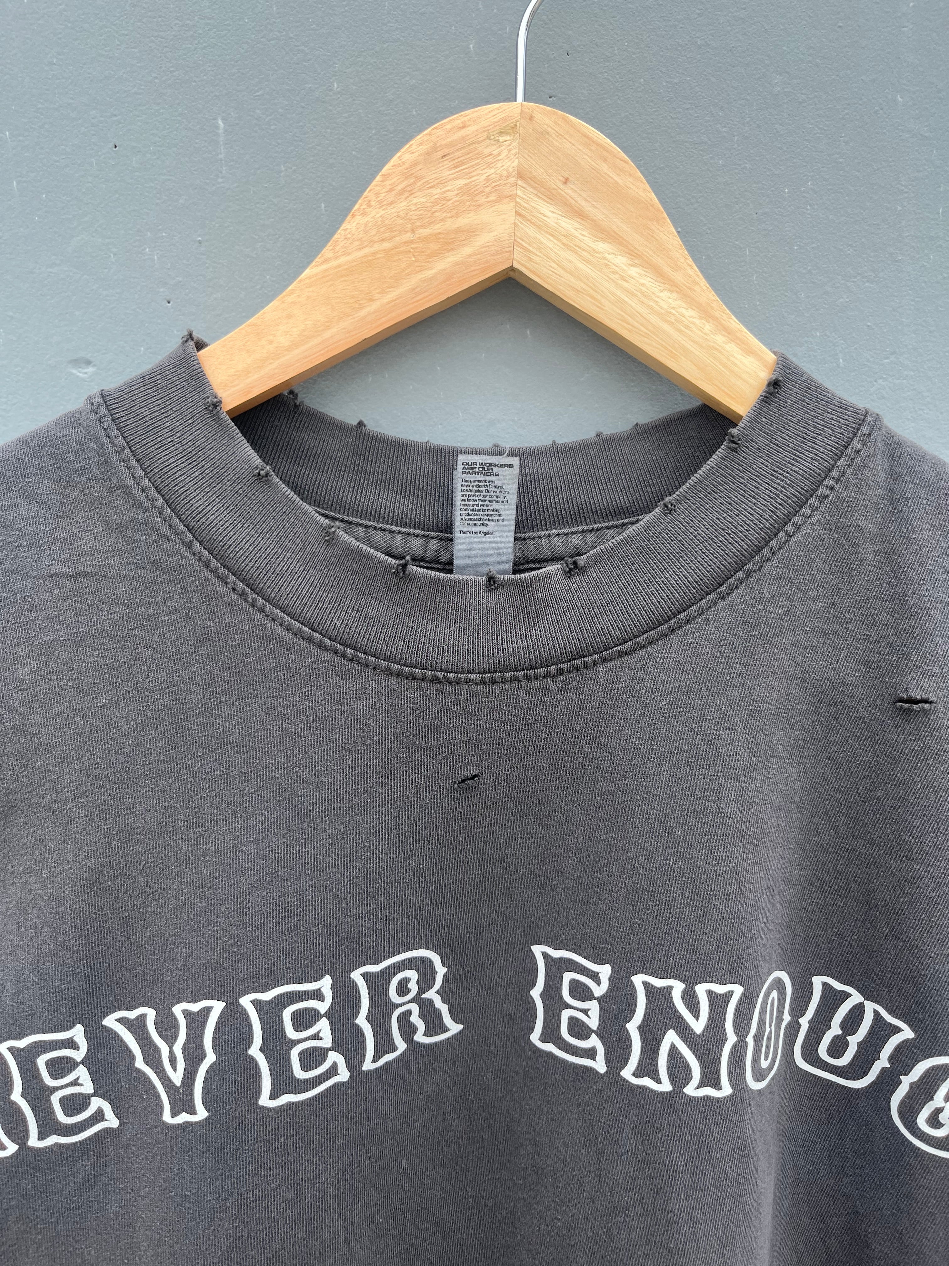 NEVER ENOUGH MUSCLE TEE