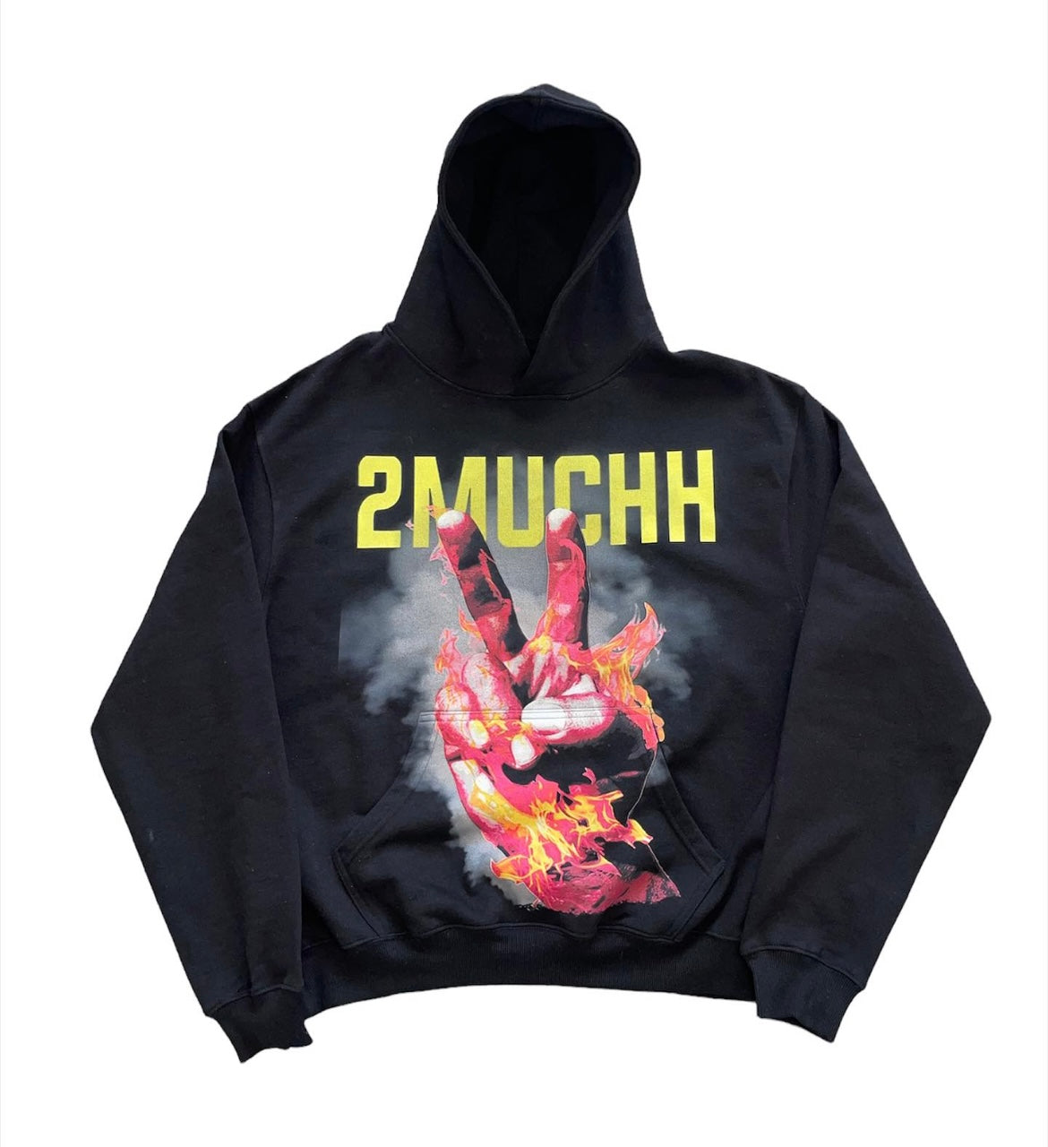 2MUCHH “CATCH FIRE” HOODIE