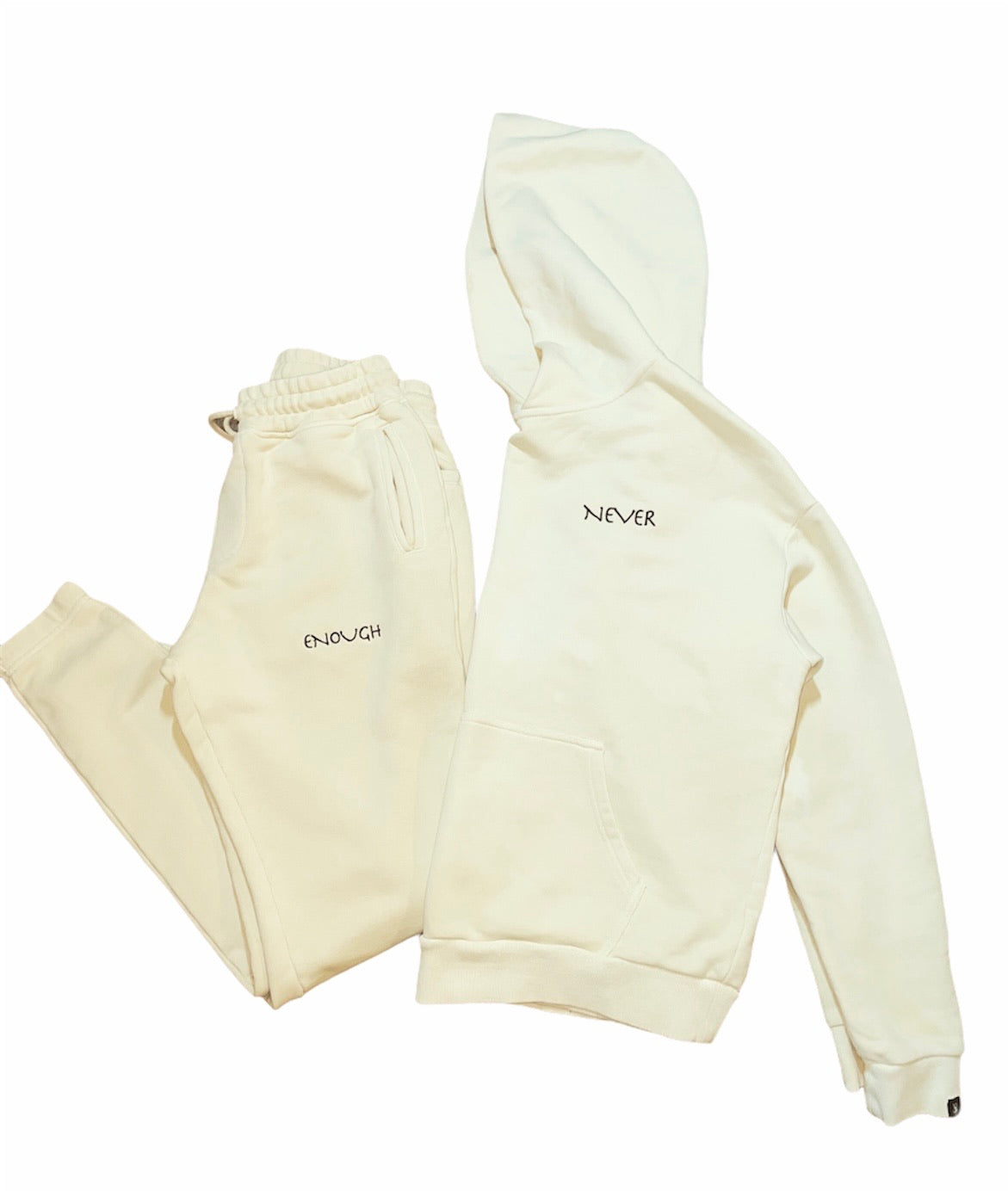 NEVER ENOUGH SWEATSUITS