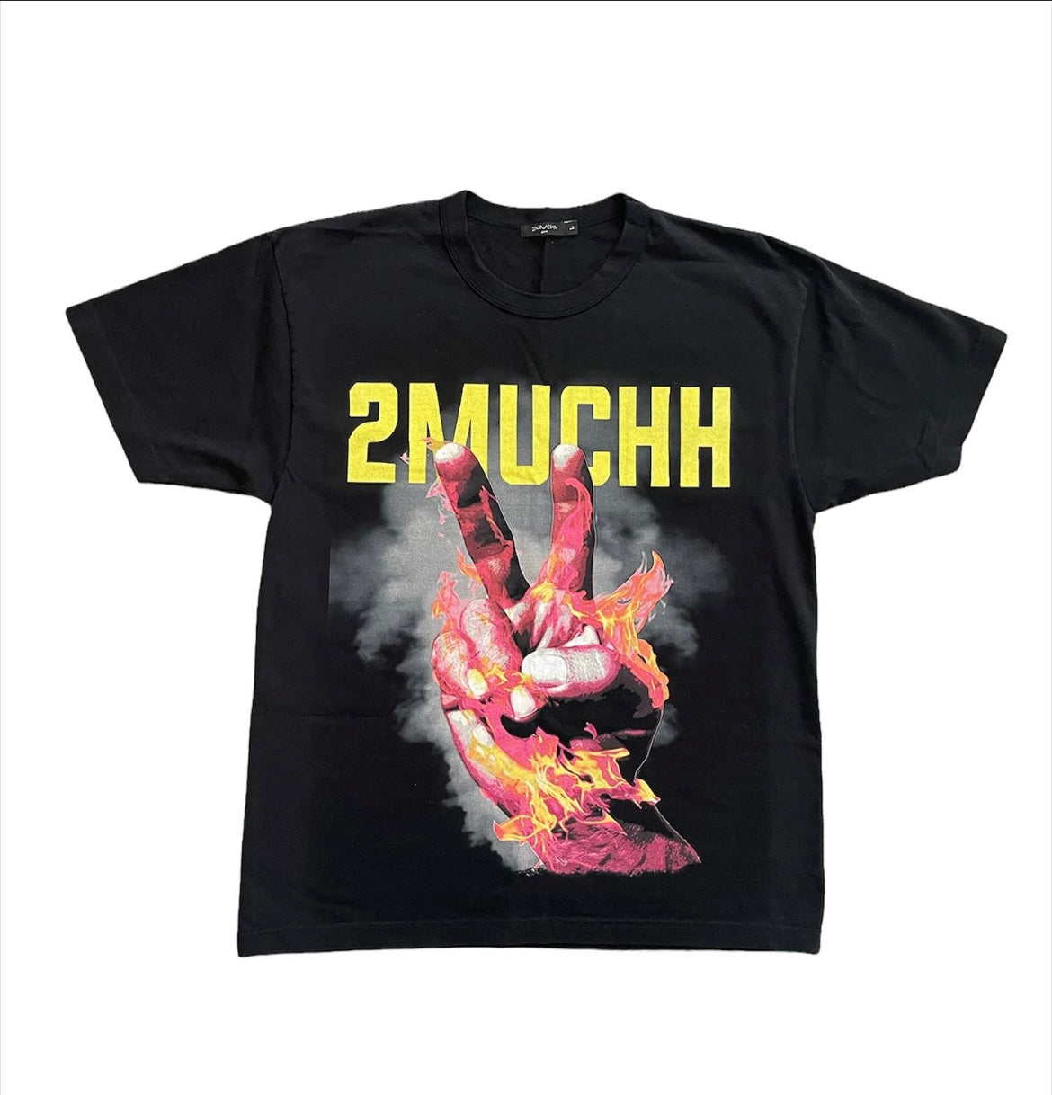 2MUCHH “CATCH FIRE” TEE